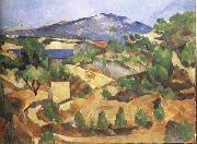 Paul Cezanne The Mountain oil painting reproduction